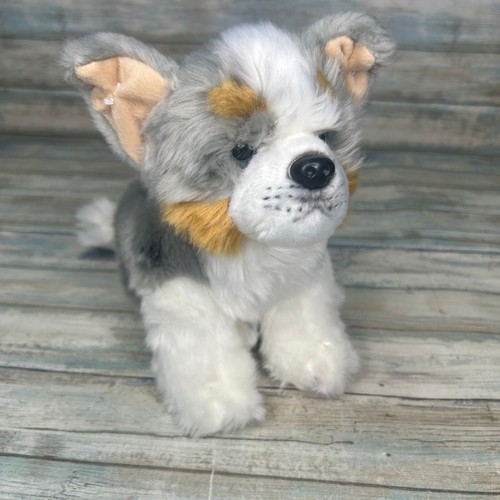 Bearington Collection Australian Shepherd Stuffed Plush Dog Husky Animal - 第 1/8 張圖片
