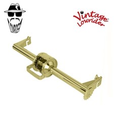 VINTAGE LOWRIDER UNIVERSAL REPLACEMNT SCHWINN STYLE CONVERSION KIT AXLE GOLD.