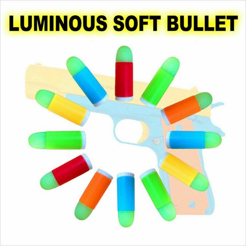 Kids Toy Gun Safe Shooter with Target Kids Safe Toy Gun 1911 Luminous Ammo - Picture 18 of 19