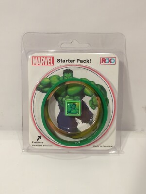 Marvel Incredible Hulk Bracelet With Charm - One Charm - Two Bands - NEW