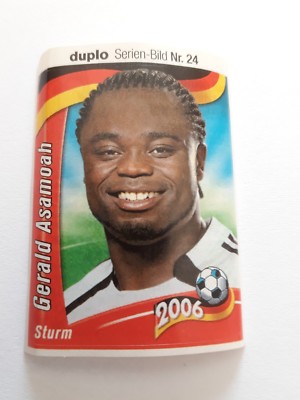 duplo/hanuta WM 2006 # Deutschland Gerald Asamoah # Nr. 24