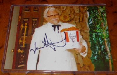 Jason Alexander signed autographed photo as Col Sanders in KFC ...