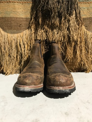 REDHEAD BROWN SERIES 61 ROMEO RUSSET BONE-DRY LEATHER BOOTS US MEN SIZE 10M - Picture 3 of 9