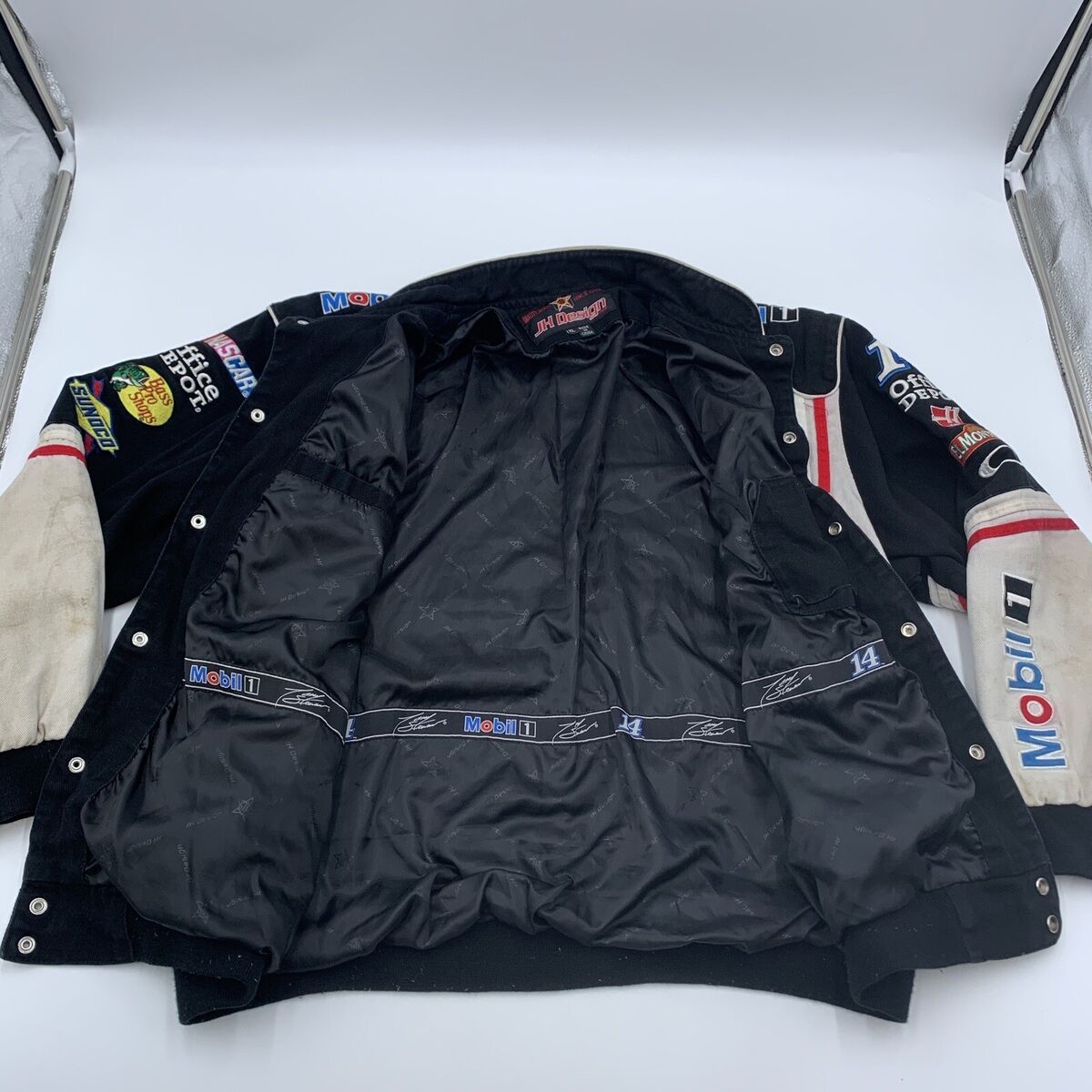 JH Design Sam Hornish Jr #77 Nascar Racing Jacket Mobil 1 JH Design Sam Hornish Jr #77 Nascar Racing Jacket Mobil 1
