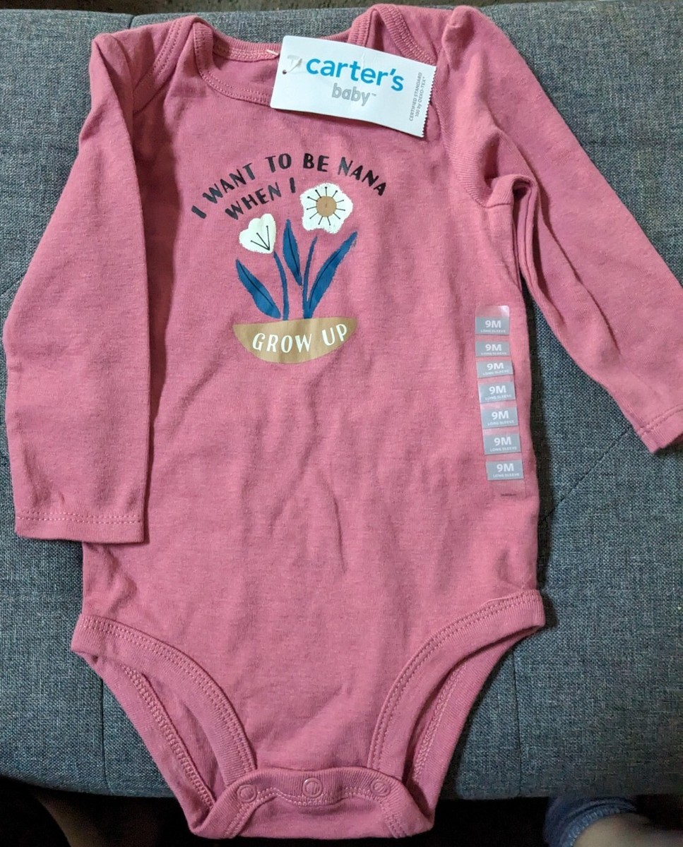 Carter's Baby * I Want To Be Like Nana When I Grow Up Bodysuit * 9