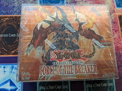 yugioh force of the breaker booster box Yu-Gi-Oh! Force Of The Breaker 1st Edition Booster Box Factory Sealed