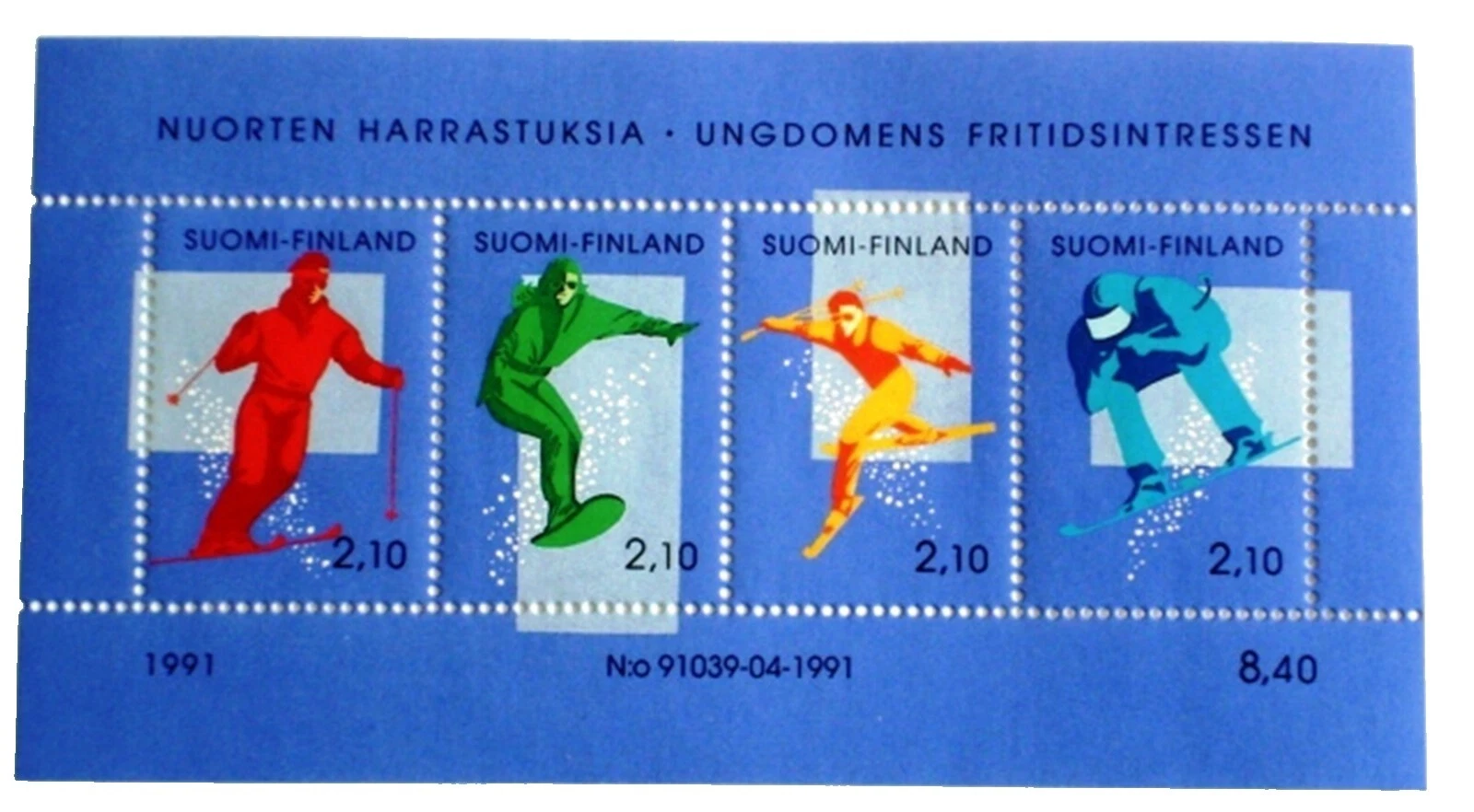 Decimal 1991-2000 Year of Issue Finnish Stamps