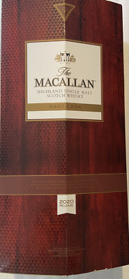 RARE CASK with box - Macallan Empty Bottle Scotch Whiskey 2020 Release