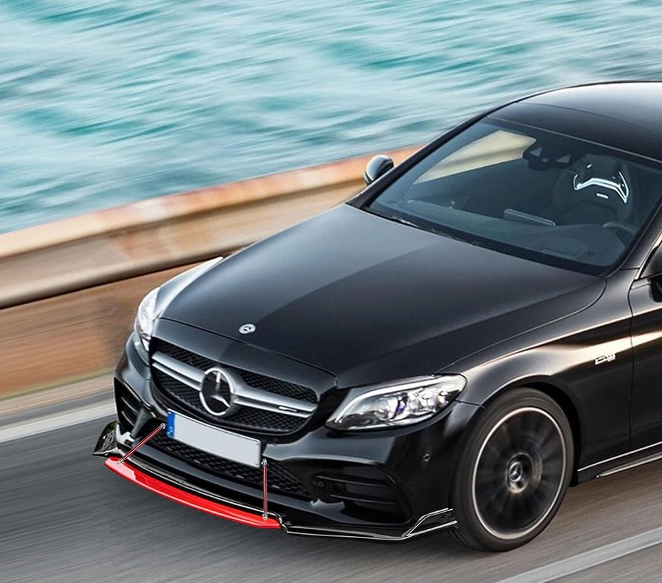 For Hyundai Kona 2018-2022 Front Bumper Lip Spoiler Splitter Rear Lip Side Skirt Foto 3 de 4