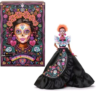 Barbie Dia De Los Muertos 2024 Barbie Doll Day of the Dead Mattel