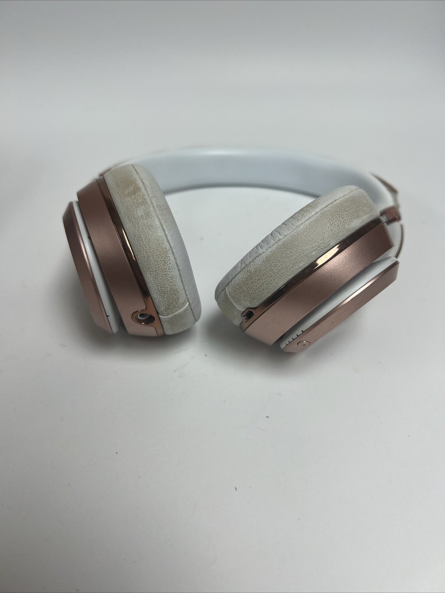 Beats Solo 3 Wireless Headphones Rose Gold For Parts Read