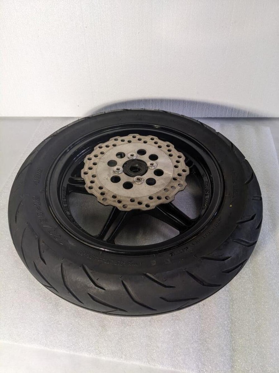 KAWASAKI F-0633 FRONT WHEEL 12XMT2.5 & 100/90-12 49J TIRE FOR Z125
