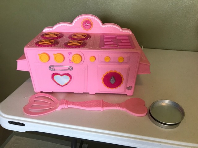 Lalaloopsy Baking Play Set 2 In 1 Real Oven Stove Easy Bake