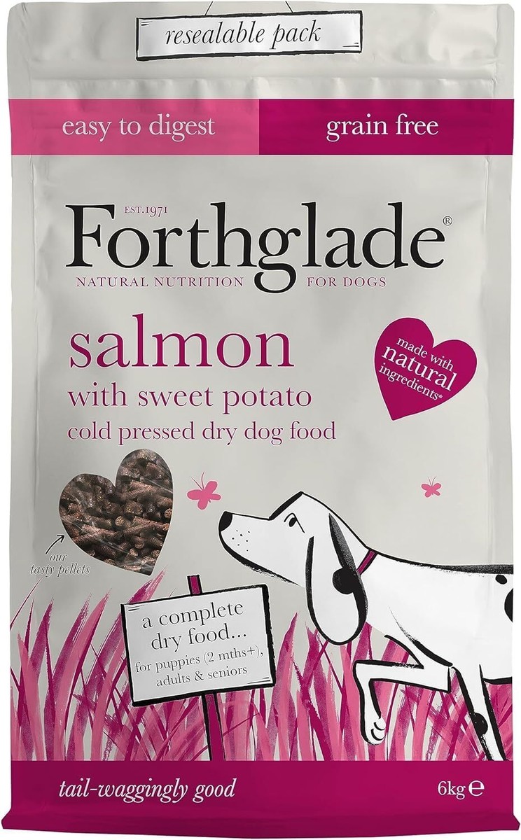 Forthglade Dry Dog Food Grain Free Salmon with Vegetables