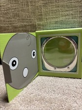 Lisa Jenks Uh Oh Baby Face Round Silver Plated Modern Nursery Room Decor Frame