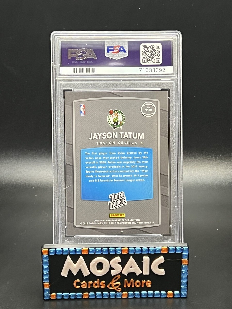 PSA10 199シリ テイタム レッドプリズム 2017 セレクト ルーキー PSA10