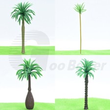 Plastic Static Coconut Tree Palm Tree Model Layout Beach Railway Wargame Scenery