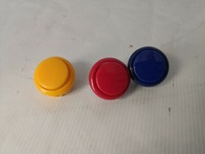 Arcade Button 30mm yellow/red/blue /white compatible Naomi cabinet arcade 1 pcs