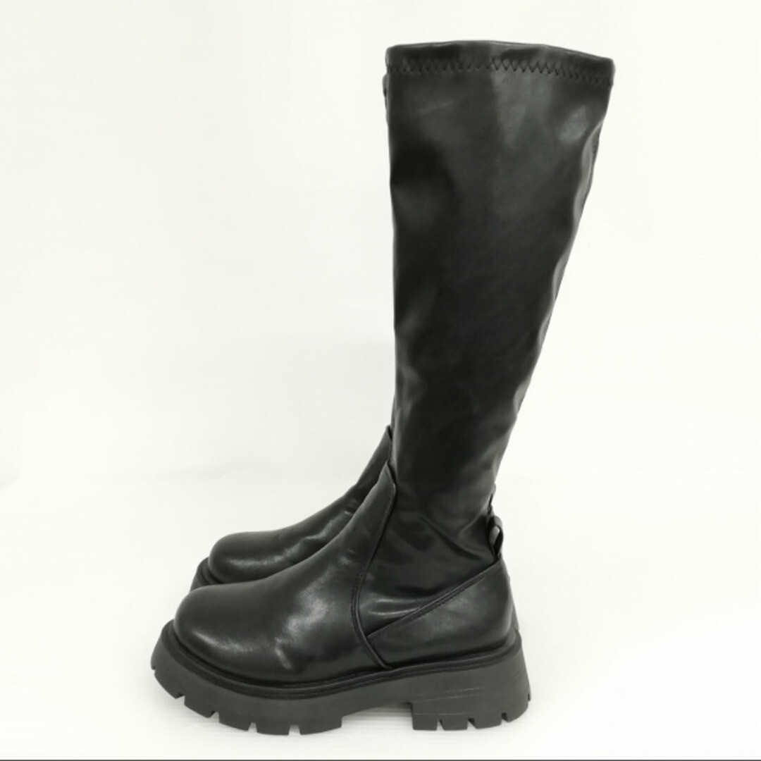 Chakan The Chaakan Exit Span Long Boots 37 Black Used Chakan The Chaakan Exit Span Long Boots 37 Black Used