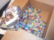Dicemasters dice Lot: Over 400 loose dice plus War of the Light starter set.