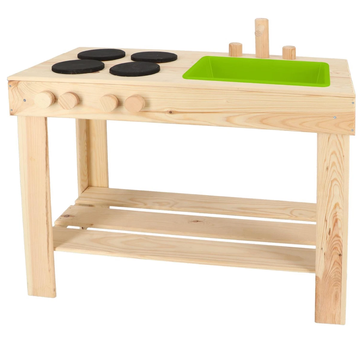 Wooden outlet mud kitchen