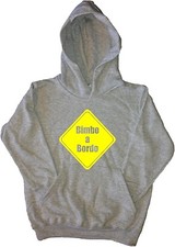 Bimbo a Bordo Felpa con Cappuccio Bambino Simpatica