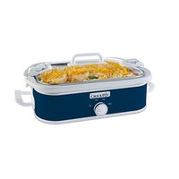 Crock-pot 3.5 Quart Casserole Crock Manual Slow Cooker - Navy Blue Crock-pot 3.5 Quart Casserole Crock Manual Slow Cooker - Navy Blue