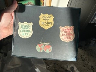 COLUMBIA BREWING Co ST LOUIS MO Brewery pre prohibition pro bottle labels Beer