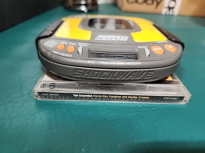 Panasonic Shock Wave Vintage Portable CD Player SL-SW404 Not