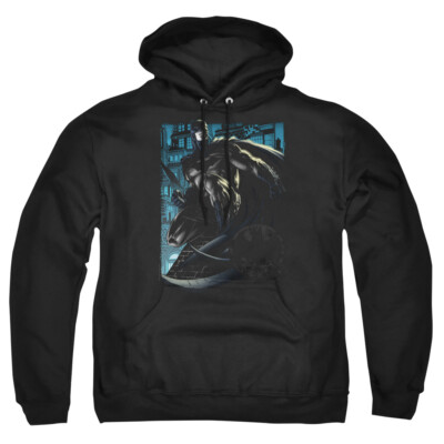 Batman ''Knight Falls In Gotham'' Pullover Hoodie, Sweatshirt or Long Sleeve Tee