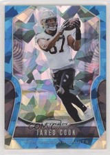 2019 Panini Prizm Blue Ice Prizm 77/99 Jared Cook #185 z6b