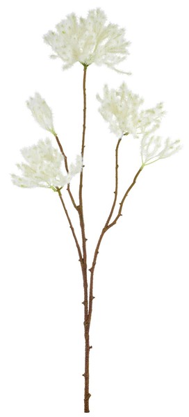 Kunstblume Cotinus, 2Er Set, Farbe Weiß, HöHe Ca.72 Cm-image