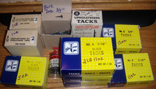 8LB Holland 4,3,6,8 ,9/16,7/16,3/8,1/2", CROSS 8, 2LB BLUE TACKS 2, BLUE 6