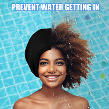 Extra Large Swim Cap - Swim Cap for Long Hair, Dreadlocks, Weaves, Hair Exten...