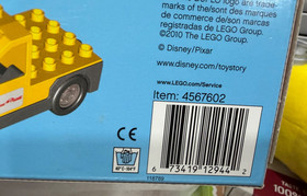 New Pizza Planet Truck 5658 Lego Duplo Toy Story 3 New Sealed