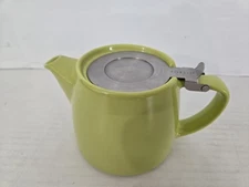 ForLife Stump Teapot Stainless Steel Lid (No Infuser) 18-Ounce Lime FREE SHIPPIN