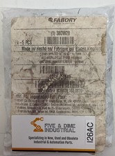 Fabory M39100.160.0070 Slotted Spring Pins 16mm x 70mm Steel ISO 8752 Pack of 5