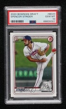 2020 Bowman Draft Spencer Strider #BD-20 PSA 10 GEM MT 05k6