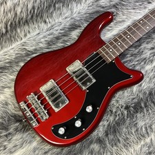 Epiphone Embassy Bass Sparkling Burgundy Used w/Soft case