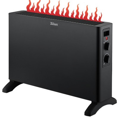 Konvektor Mini Heizung Heizstrahler Thermostat Schnellheizer  Turbo Heizlüfter