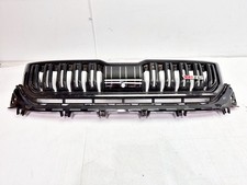 SKODA KODIAQ MK1 VRS FRONT BUMPER RADIATOR GRILLE IN GLOSS BLACK 565853655A 2019
