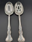 Reed & Barton Savannah Sterling Silver Serving Spoons – Pair