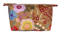 Oilily Camila Cosmetic Bag Kosmetiktasche Halskette Bistre Bunt Khaki