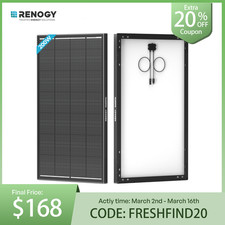 Renogy 200W ShadowFlux Anti-shading N-Type Solar Panel