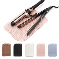 Heat Resistant Silicone Mat for Hair Straightener Curling Iron