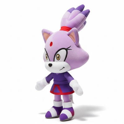 Sonic Blaze the Cat Plüschtier 30 cm - the Hedgehog Kuscheltier - Stofftier