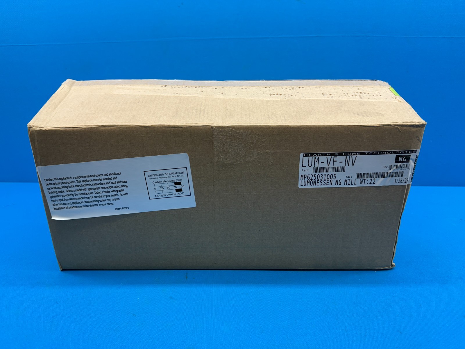 Monessen LUM-VF-NV Lumonessen Millivolt Ignition Natural Gas Burner