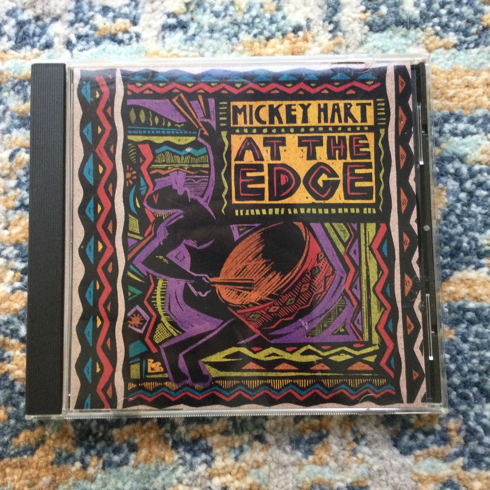 Mickey Hart Cd(At The Edge) Jerry Garcia, Grateful Dead 1990