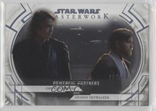 2018 Star Wars Masterwork Rainbow Foil Obi-Wan Kenobi and Anakin Skywalker 07uj