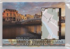 2019 Upper Deck Goodwin Champions World Traveler Map Relics Dublin Ireland 0zu